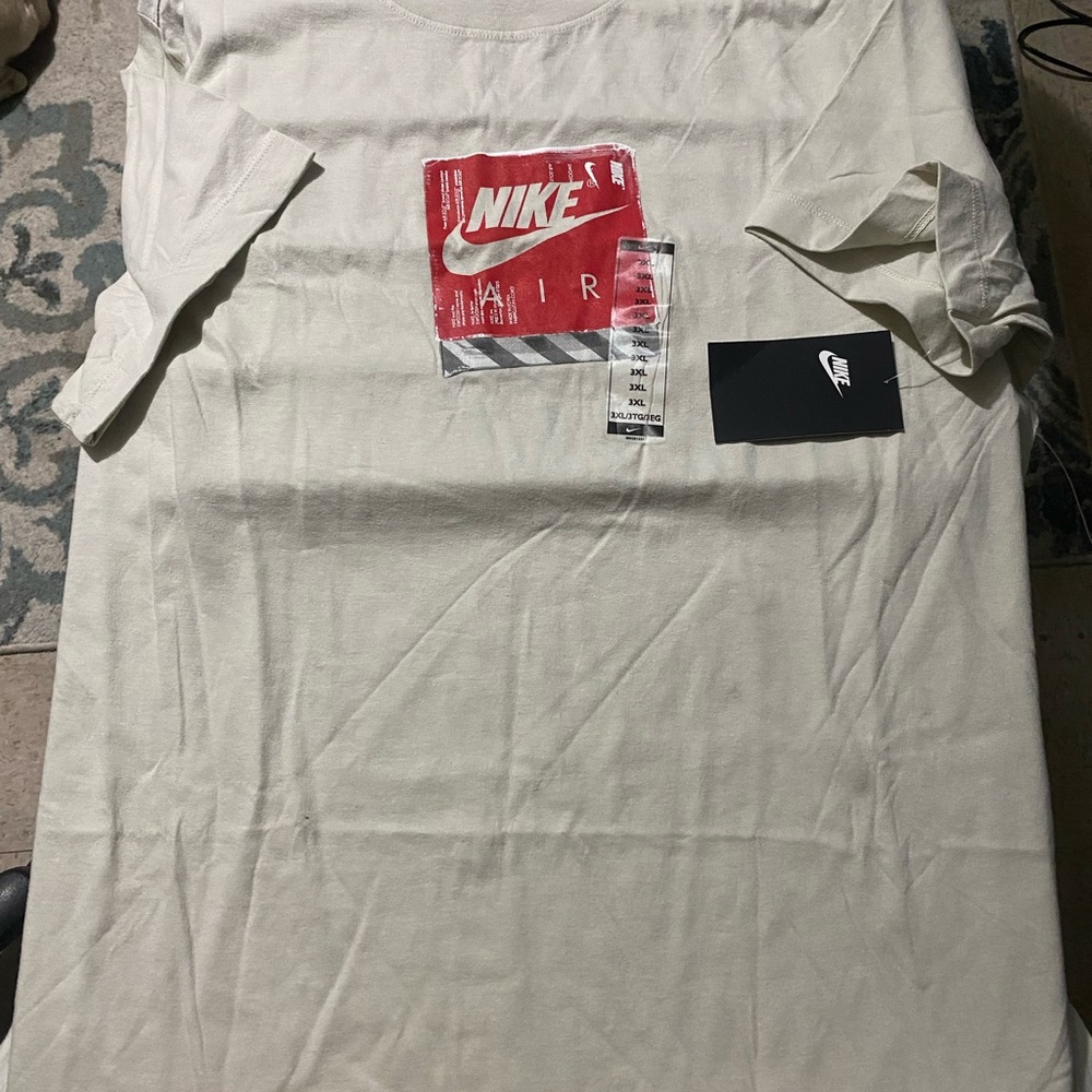 XL Nike shirt tan color